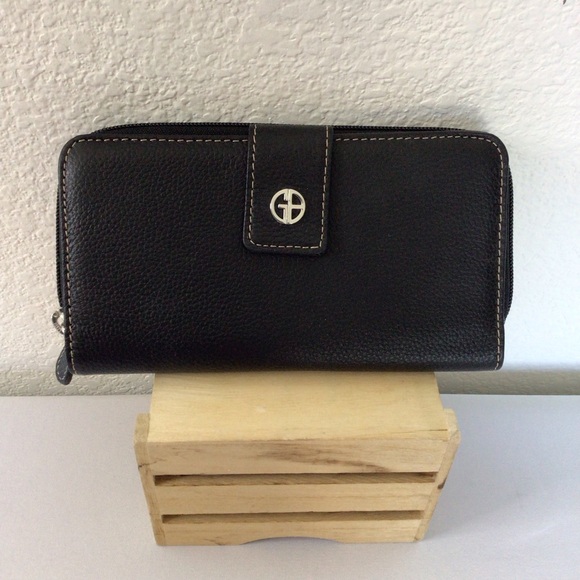 Giani Bernini Leather Wallet - Picture 1 of 5